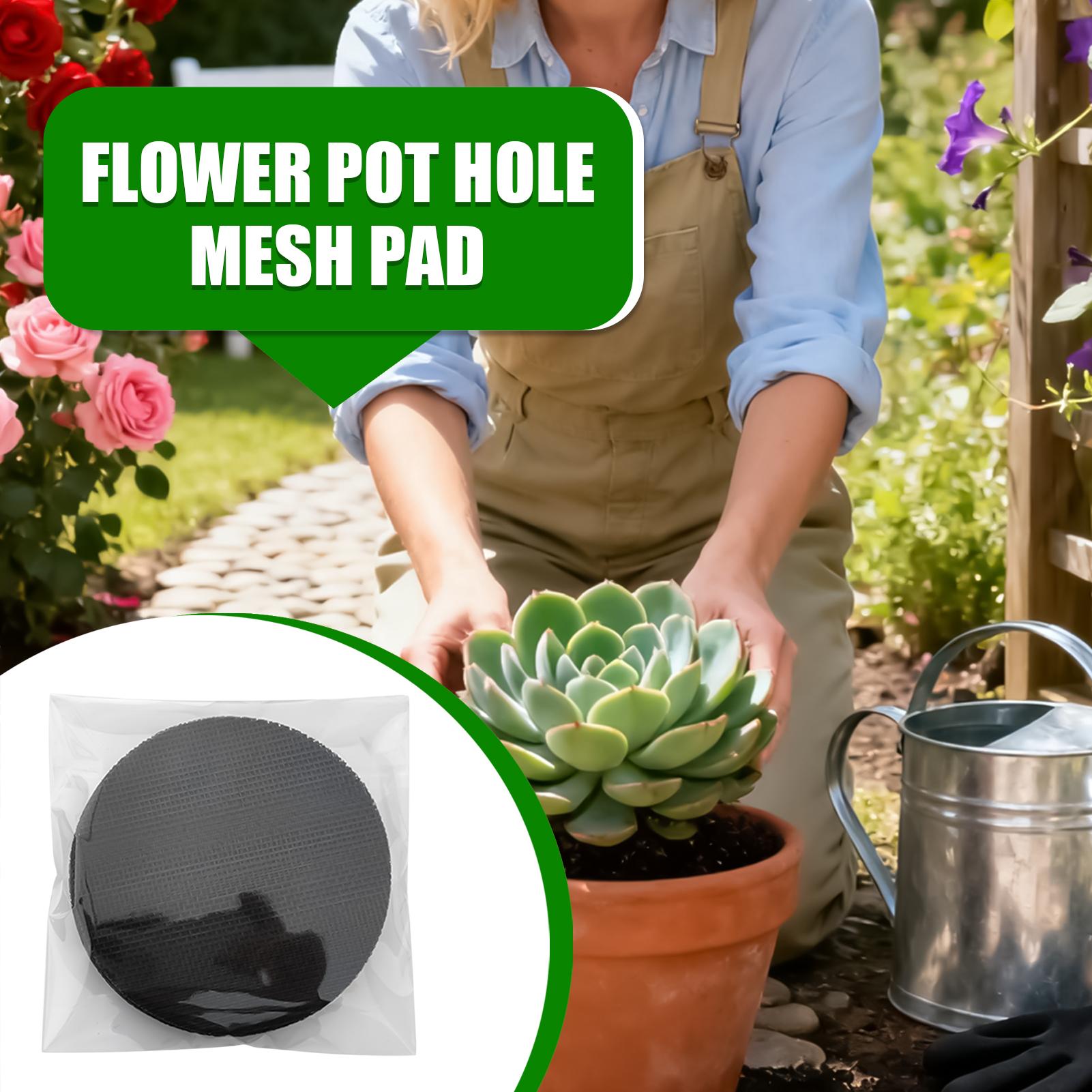 Net Pot 3 Inch - Drainage Mesh 50-Piece Flexible Anti-slip Net